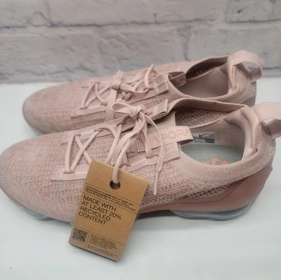 Nike Air VaporMax 2021 Flyknit Pink Oxford/Rose DJ9975-600 Women's Size 10.5 - Picture 5 of 9